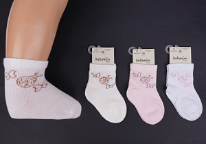 Носки со стразами для девочки KATAMINO